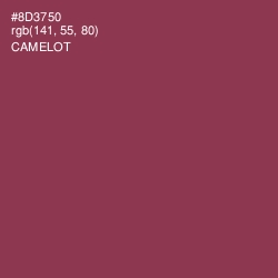 #8D3750 - Camelot Color Image