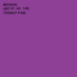 #8D4095 - Trendy Pink Color Image