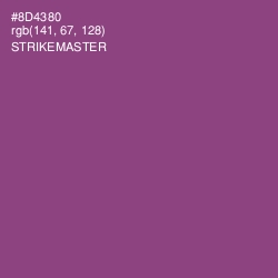 #8D4380 - Strikemaster Color Image