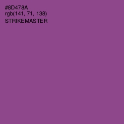 #8D478A - Strikemaster Color Image