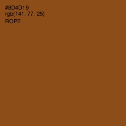 #8D4D19 - Rope Color Image