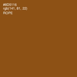 #8D5116 - Rope Color Image