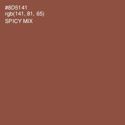 #8D5141 - Spicy Mix Color Image