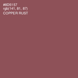 #8D5157 - Copper Rust Color Image