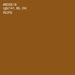#8D5618 - Rope Color Image