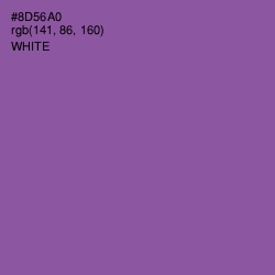 #8D56A0 - Trendy Pink Color Image