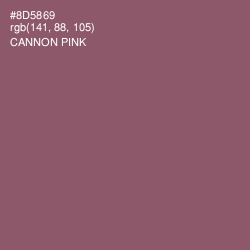 #8D5869 - Cannon Pink Color Image