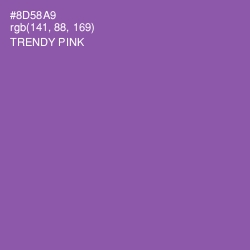 #8D58A9 - Trendy Pink Color Image