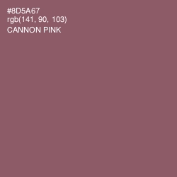 #8D5A67 - Cannon Pink Color Image