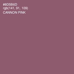 #8D5B6D - Cannon Pink Color Image