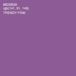 #8D5B95 - Trendy Pink Color Image