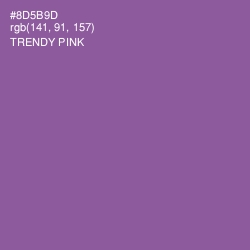 #8D5B9D - Trendy Pink Color Image