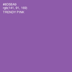 #8D5BA9 - Trendy Pink Color Image