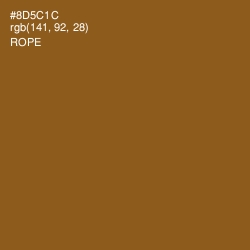 #8D5C1C - Rope Color Image