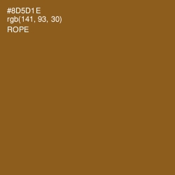 #8D5D1E - Rope Color Image