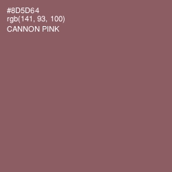 #8D5D64 - Cannon Pink Color Image