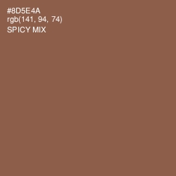 #8D5E4A - Spicy Mix Color Image