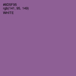 #8D5F95 - Trendy Pink Color Image