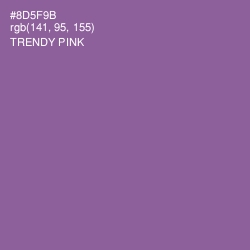 #8D5F9B - Trendy Pink Color Image