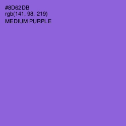 #8D62DB - Medium Purple Color Image