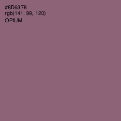 #8D6378 - Opium Color Image