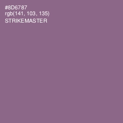 #8D6787 - Strikemaster Color Image