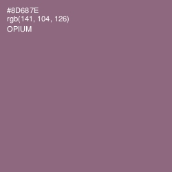 #8D687E - Opium Color Image