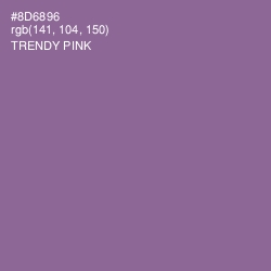 #8D6896 - Trendy Pink Color Image