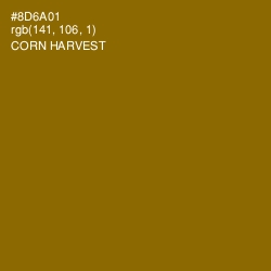 #8D6A01 - Corn Harvest Color Image