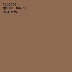 #8D6A50 - Shadow Color Image