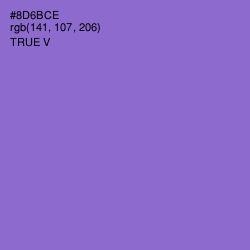 #8D6BCE - True V Color Image