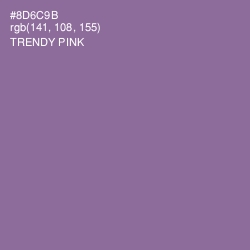#8D6C9B - Trendy Pink Color Image