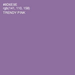 #8D6E9E - Trendy Pink Color Image