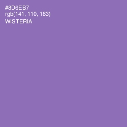 #8D6EB7 - Wisteria Color Image