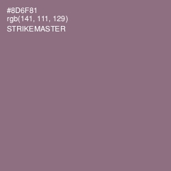 #8D6F81 - Strikemaster Color Image