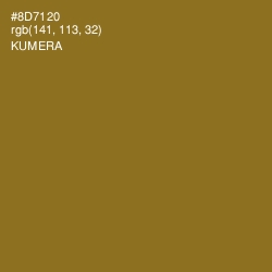 #8D7120 - Kumera Color Image