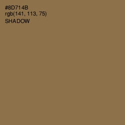 #8D714B - Shadow Color Image