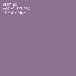 #8D7192 - Trendy Pink Color Image