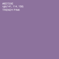 #8D729E - Trendy Pink Color Image