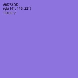 #8D73DD - True V Color Image