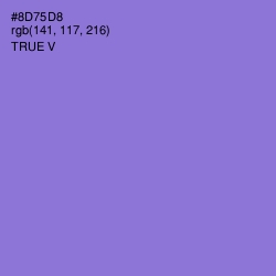 #8D75D8 - True V Color Image