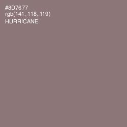 #8D7677 - Hurricane Color Image