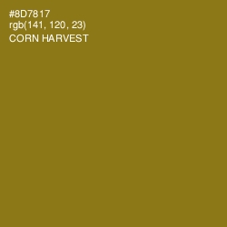 #8D7817 - Corn Harvest Color Image