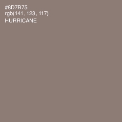 #8D7B75 - Hurricane Color Image
