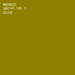 #8D8001 - Olive Color Image