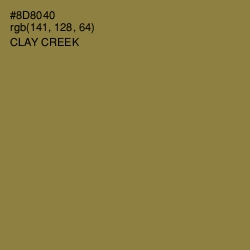 #8D8040 - Clay Creek Color Image