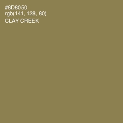 #8D8050 - Clay Creek Color Image