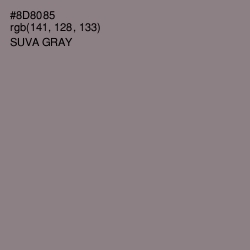 #8D8085 - Suva Gray Color Image