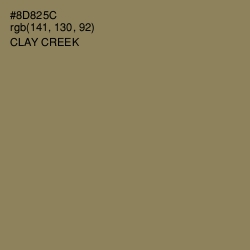 #8D825C - Clay Creek Color Image