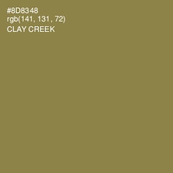 #8D8348 - Clay Creek Color Image